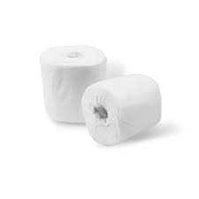 [S009BW yw] 2P-Ply Bath Tissue 500 sheets (WHITE WRAPPED) (cs=96 roll) 