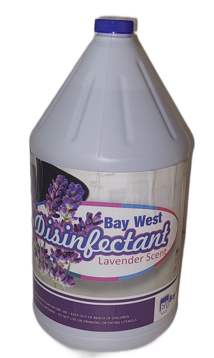[23728] Bay West LAVENDER Disinfectant Cleaner 1gl (Bx=4each) 
