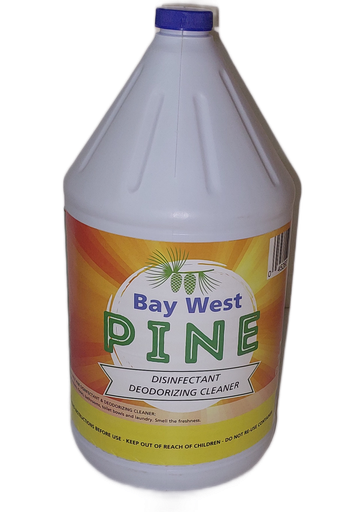 [22028] Bay West PINE Disinfectant Cleaner 1gl (Bx=4each) 