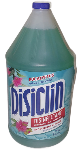 [21928] Disiclin Eucalyptus disinfectant & cleaner 1 Gall (Bx=4gl) 
