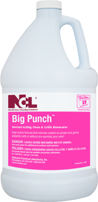 [1104-28] NCL BIG PUNCH - Instant Oven & Grill Cleaner - 1 gl  