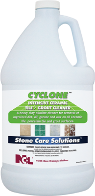 [2516-29] CYCLONE - Intensive Heavy Duty Deep Cleaning Ceramic Tile & Grout Cleaner - 1 gl  (wordt niet meer gemaakt laatste voorraad)