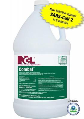 [0270-29] Combat NCL Heavy Duty Odor Eliminator / Neutral Disinfectant Cleaner - 1gl (Bx=4gl)
