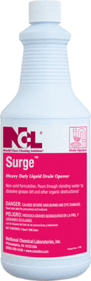 [1760-45] NCL SURGE - Heavy Duty DRAIN OPENENER Qt (Cs=12Qt)