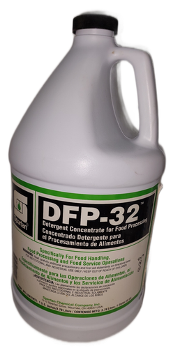 [300804/ DFP-32] spartan Detergent concentrate specifically for FoodHandling, Food processing and food services operations 1 gall (Cs=4Gl)