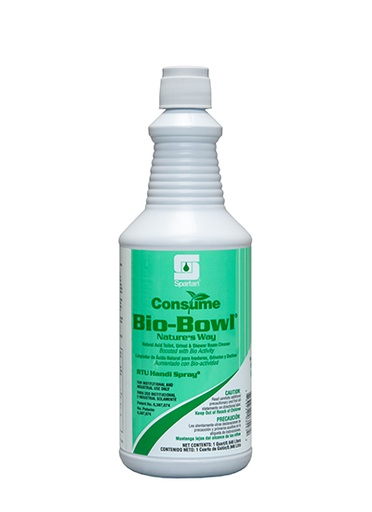 [339703] Spartan Consume Bio Bowl / Bath Cleaner Qt (Cs=12Qt)