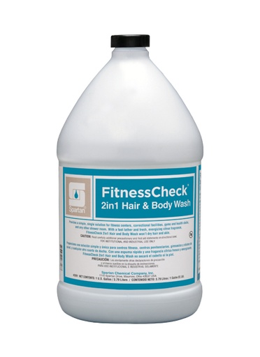 [336104] Spartan FitnessCheck™ 2in1 - Hair & Body Wash Gl (Cs=4Gl)