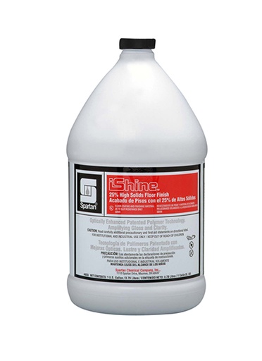 [405504] Spartan I-Shine Floor Finish High solids  Gallon (Cs=4Gl)