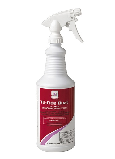 [102103] Spartan TB-Cide Quat® RTU  Cleaner/Deodorizer/Disinfectant Qt (Cs=12Qt)