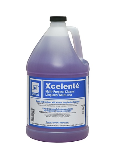 [001904] Spartan Xcelente™  multi-purpose, hard surface cleaner with Lavender Gl (Cs=4Gl)