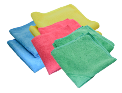 Eco Microfiber Towel 40x40cm (Pck=25pcs/ Bx=12 pck 300pcs)