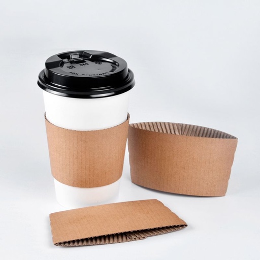 [8oz Cup Sleeve] 8oz Hot Cup Sleeve - Case of 2000 pcs