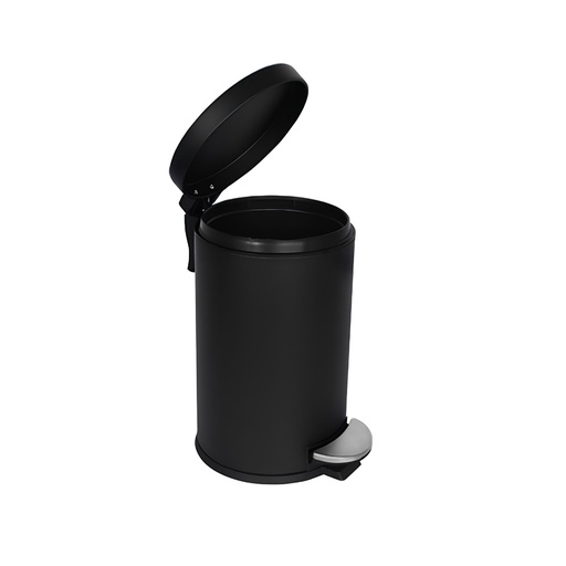 [ES8065 easton] Pedal bin - Soft close lid - Black matt finish outside