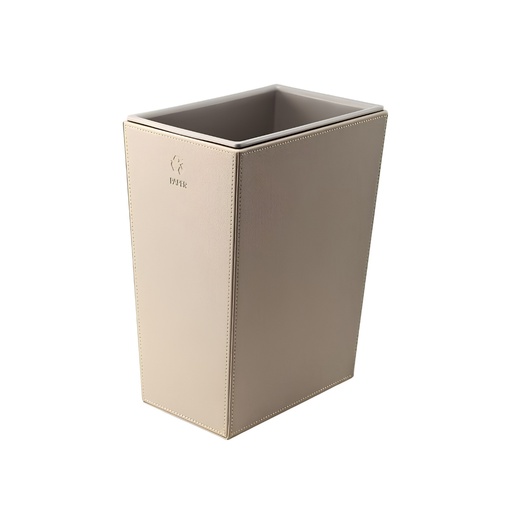 [ES8013 easton] Waste bin - PU leather - Rectangular shape with double layer design