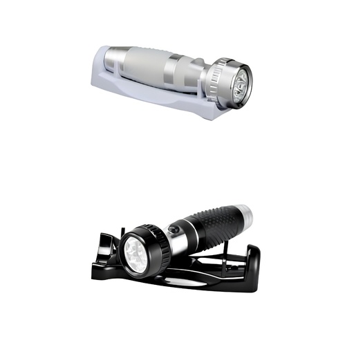 [ES2115B/W easton] Emergency torch - Operated by 3 x AA batteries