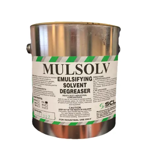 [IND-330-4] Mulsolv 4L  Box sample pallet