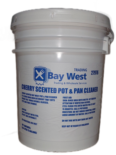 [27976] Bay West Cherry Pot & Pan Detergent 5 Gall