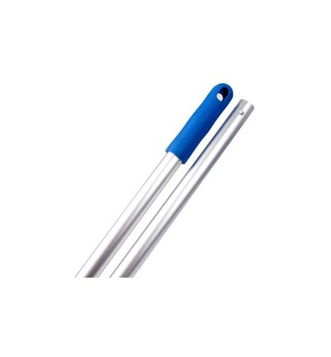[662143102 / MH150 - 289300] Steel aluminium 23.5mm - 140cm color coded 3 gaten- Blauw
