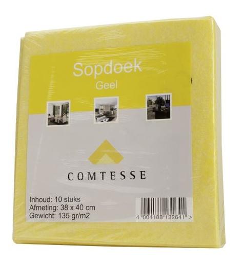 Sopdoek Comtesse Doekjes 38 x 40cm per pak van 10 st