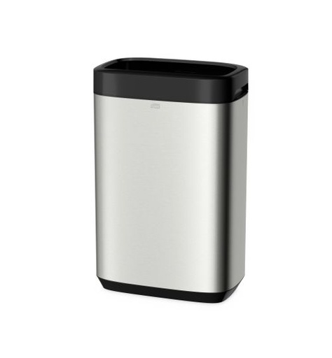[563008] Tork Bin 50 liter Elevation Line B1 RVS/BLACK