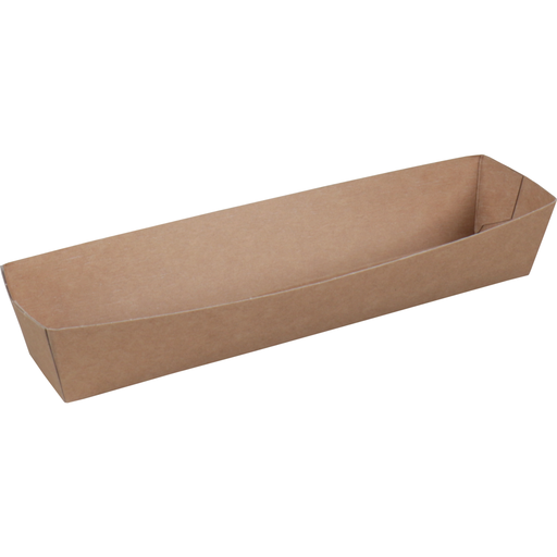 [176105] Biodore® Container, Paper, A16, snack box, brown