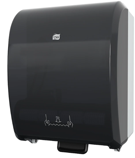 [772828] Tork Mechanical Paper Hand Towel Roll Dispenser Black H80