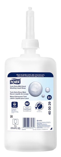 [Dubbel ingevoerd] Tork Extra Mild Hand Washing Liquid Soap S1..6/1L