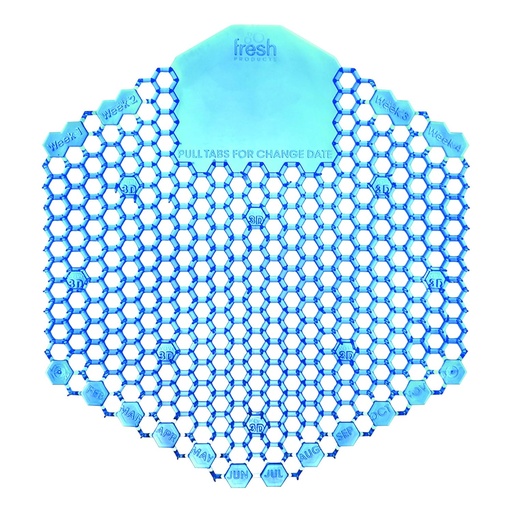 URINAL Screen Deodorizer ECO-FRESH Wave 3D pack of 2 each (Cs=5Pck)