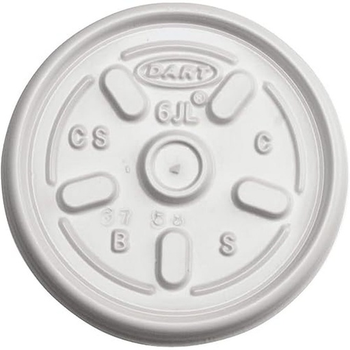 [DT-16FTL] Plastic Lid for 16 oz foam cup - 100each