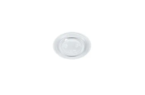 [SCL1-HY-LHFC145125] HY-LHFC145125..1oz. Souffle cup Clear Lid, Flat (1Bx=20 x 125 st (2500st)