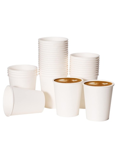 [PHC8-Kooyman] Paper Hot Cup w/ Handle 8 oz  Twin Pack - 1000 pcs (Bx=20x50 st )