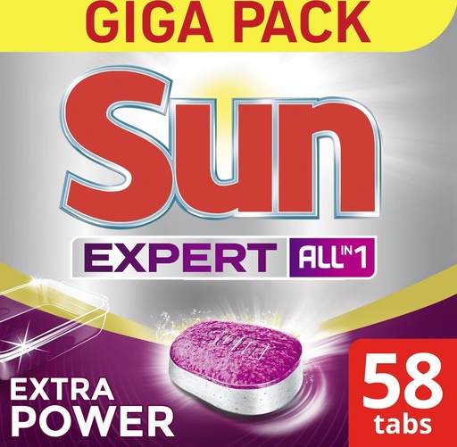 [Sun Actice C - 58st] 8717163656877..Sun Active C..Dishwash tablets - 58st