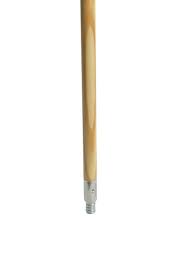 [JANI 4060] 60" Wood / wood thread 15/16" broom handle (for swivel pad holder)..1box = 12 each