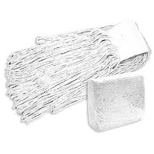 [CM 2020S/M029-20] White cotton Mop head 20oz 9 (Box=12each)