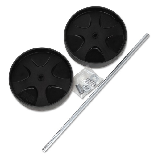 [FG6173L9] Wheel  8" Axle Assembly for 6173   FG6173L9 pack 1..stelling 033-in containers