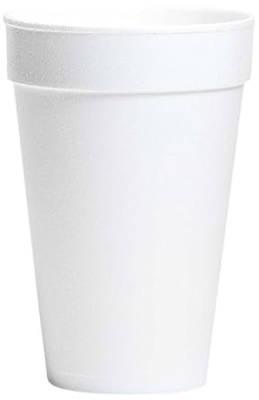 [FC16 - Darnel] Darnel Foam cup 16 oz Tall with Lid 1bx = 25sleeves x 20