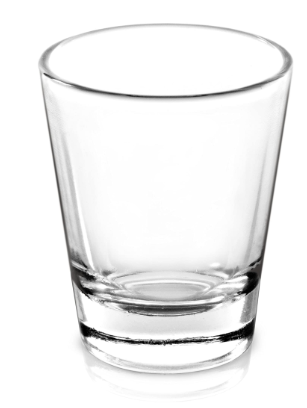 [516301] Shot Glass 4cl Transparant Shot Glass 20x50st
