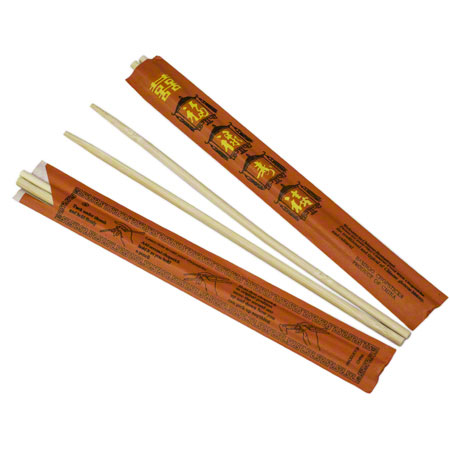 [232137] Chopstick Bamboo 9"  10X100pcs