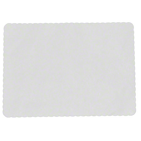 [PlaceWhite/ 192130] Placemat White 1000 st  10"x14"