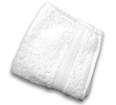 [Face Cloth / Washandje] FACE CLOTH BLEACHED 12"x12" (30cm) Laundry