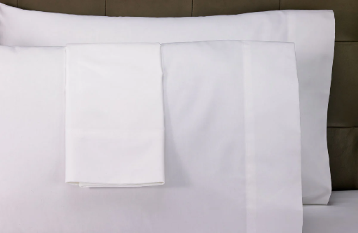 [909230-101] Pillowcase White T200 Cot/Poly Thomaston 42x36