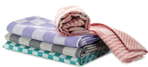 Theedoek/ Blokdoek, 100% katoen, halftwijn,blok 115gr 70x70  