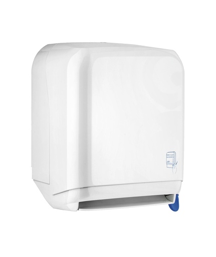 [640] Lever Towel Dispenser White 