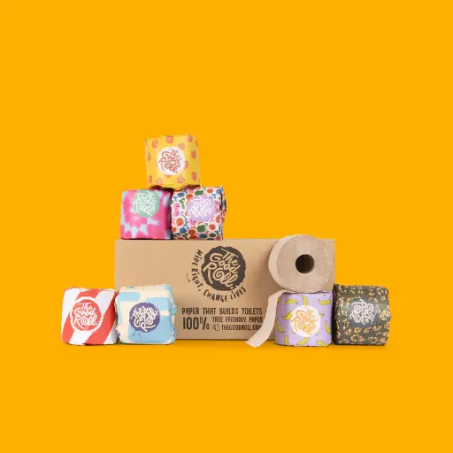 [CC96-2L] The Good Roll - The Cheerful Choice Toilet paper 2-Ply 1bx/96pcs