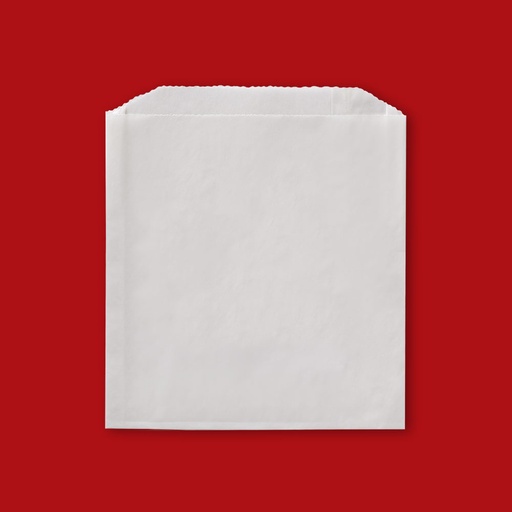 [40005] Fisher 508-8 WHITE Dry Wax Sandwichbag (6x3/4x6- 1/2) ..1bx/8packages of 1000pcs