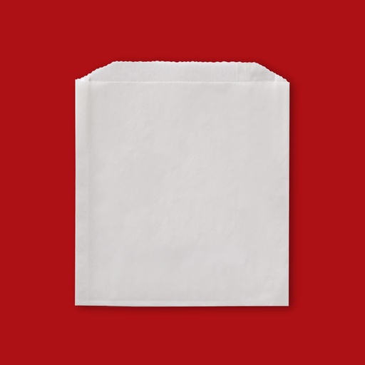 [505-8/ 40005] Fisher 508-8 WHITE Dry Wax Sandwichbag (6x3/4x6- 1/2) ..1bx/8 packages of 1000pcs