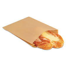 [516] Eco kraft 300100 Grease Resistant Natural Sandwichbag (6-1/2x1x8) ..1bx/2000pcs