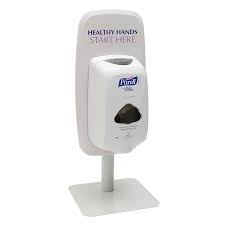 [2426-DS] PURELL® LTX™ Or TFX™ Table Top Dispenser Stand..Touch-Free Table Top Dispenser Stand ONLY for PURELL® Hand Sanitizer Dispenser 2426-ds