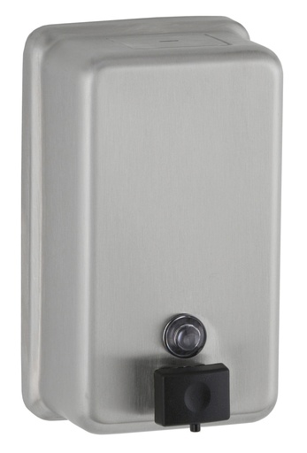 [B-2111] Bobrick B-2111 Vertical Stainless Steel Soap dispenser..26-010-020