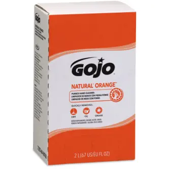 [7255-04] GOJO® 2000 mL Natural Orange Pumice Hand Cleaner